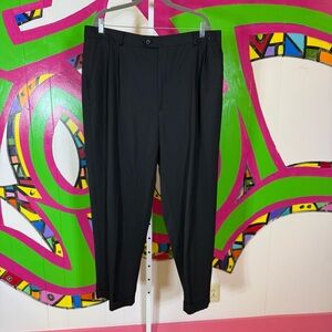 Joseph & Feiss, Black Tailored Dress Pants Size 40x30. In excellent condition!